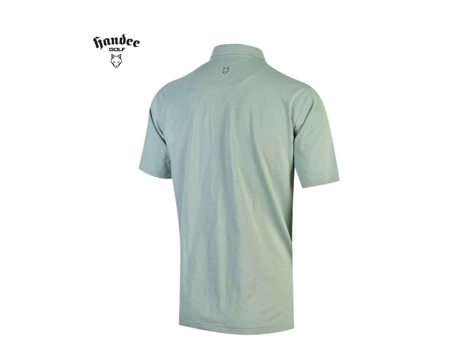 Men Premium Short Sleeve Polo - Light Green