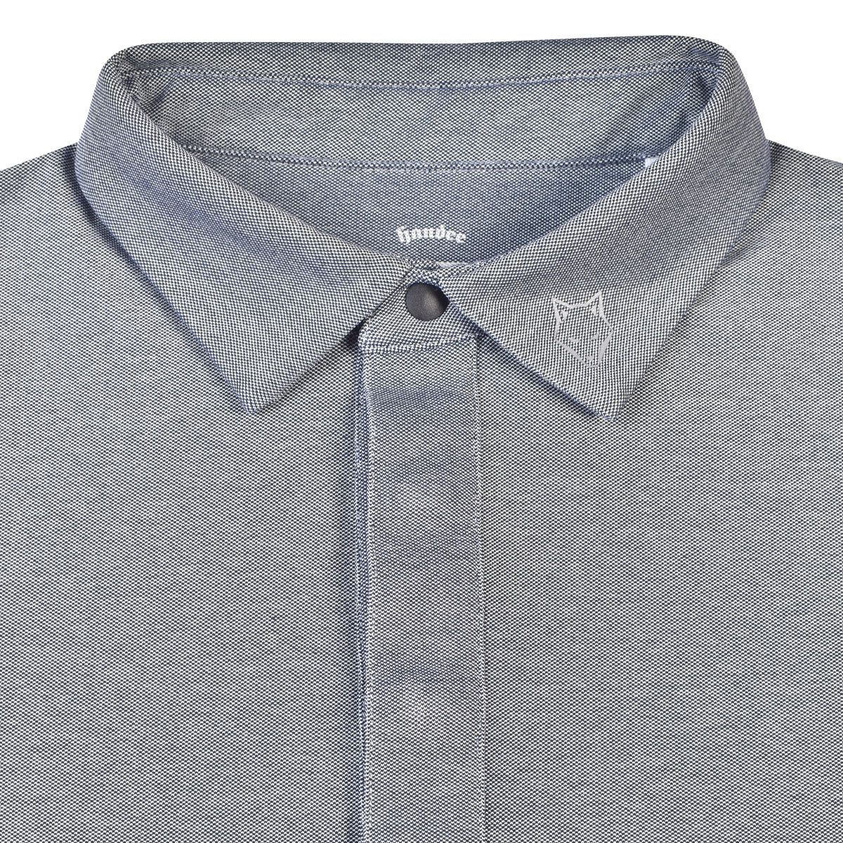 Men Premium Pique Short Sleeve Polo - Light Grey