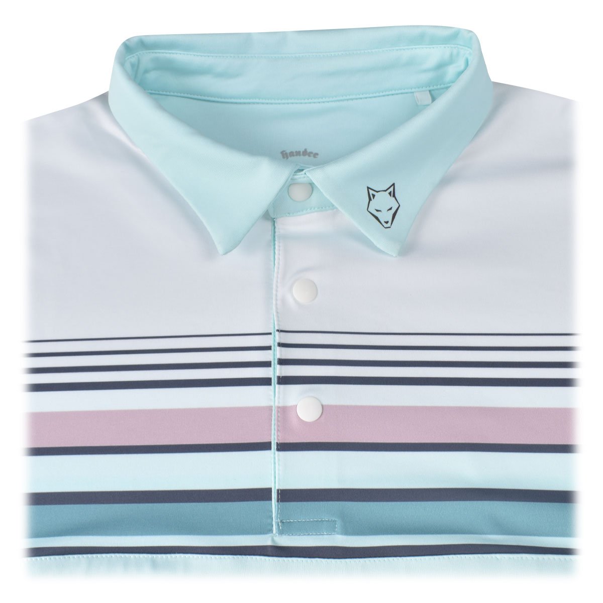 Men Long Sleeve Golf Shirt - Mint