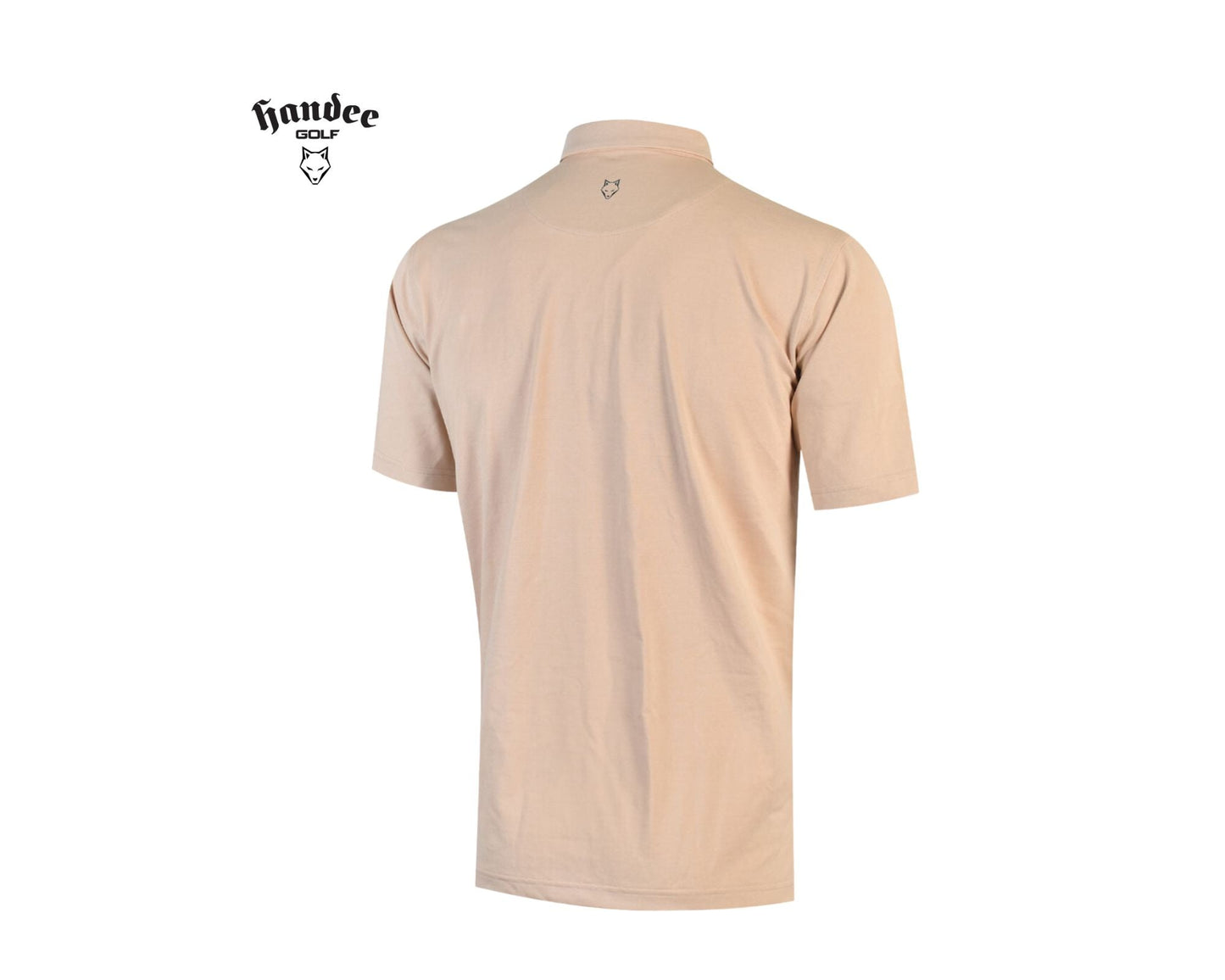 Men Premium Short Sleeve Polo - Beige