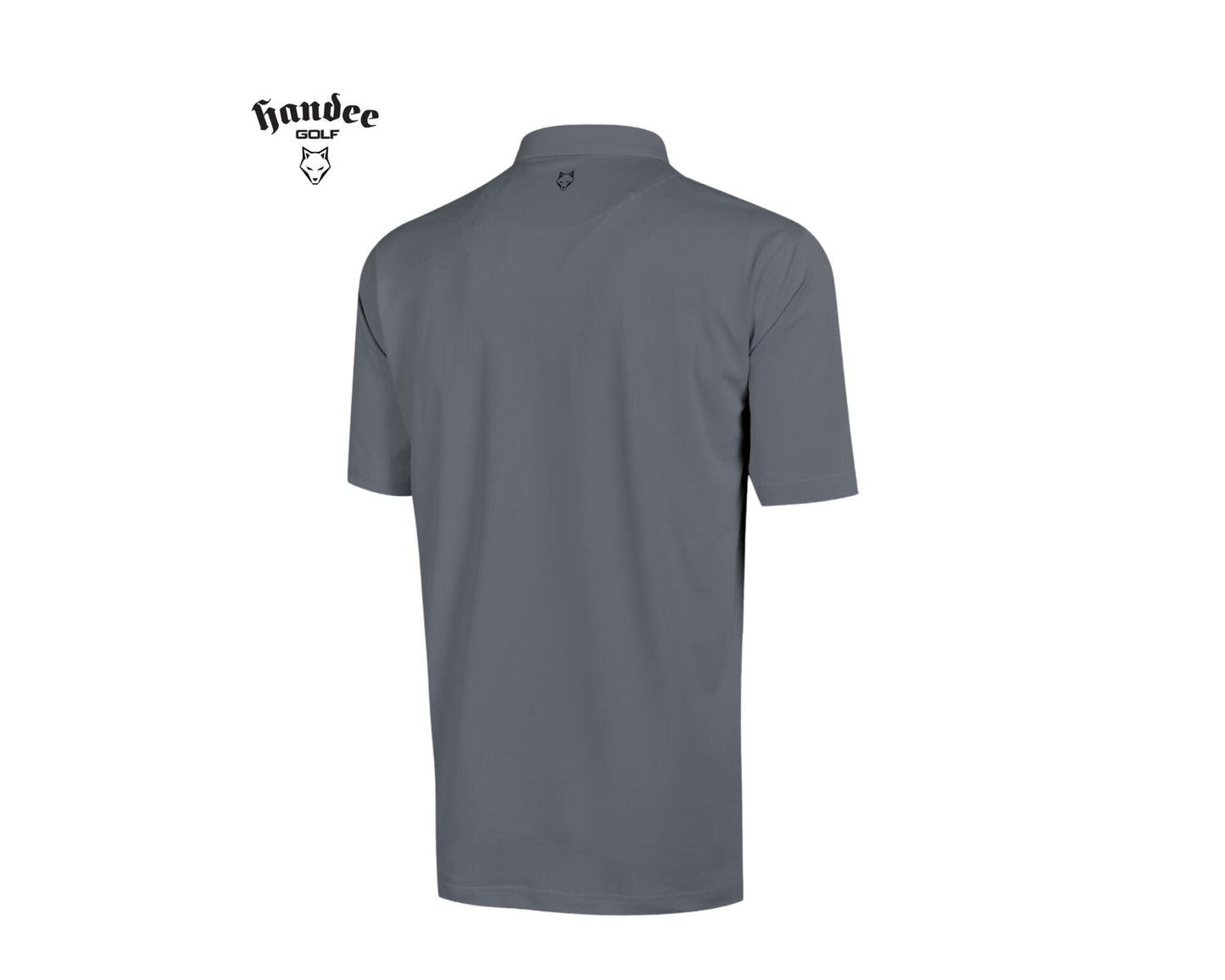 Men Classic Short Sleeve Polo - Grey